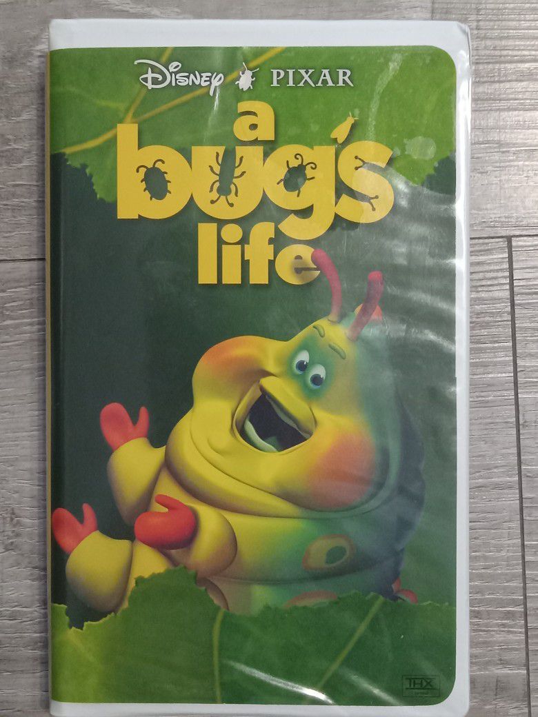 Disney Pixar A Bug's Life VHS Excellent Condition With Evetything 