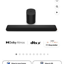 Vizo Soundbar And Sub 