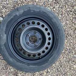 GM spare wheel rim tire Buick Regal 15 x 4t 5x115