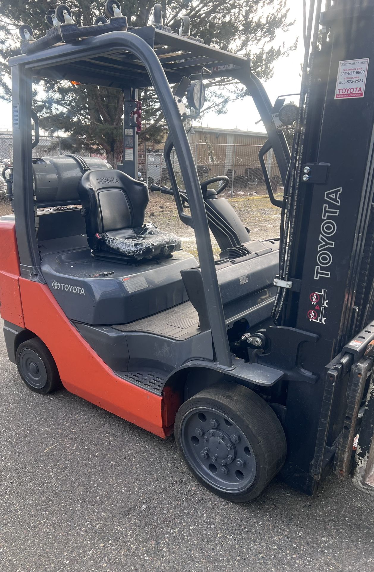 Forklift Toyota Gas Propane
