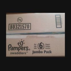 Size 6 Swaddlers Pampers 