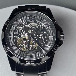Relic Automatic Skeleton Watch ZR11853 45mm Stainless Steel Men's Watch