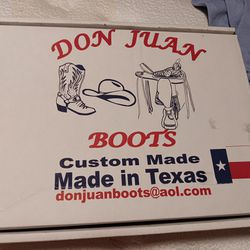 Custom Made Don Julio Boots