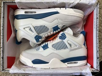 Jordan Retro 4 Military Blue Mens Sz 9 Deadstock