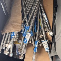 Mangueras Para Toilet De 20” Medidas 3/8 A 7/8 