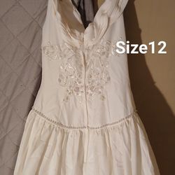 Women's Wedding Dress Size 12