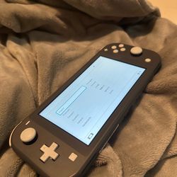 Nintendo Switch Lite with charger- Gray