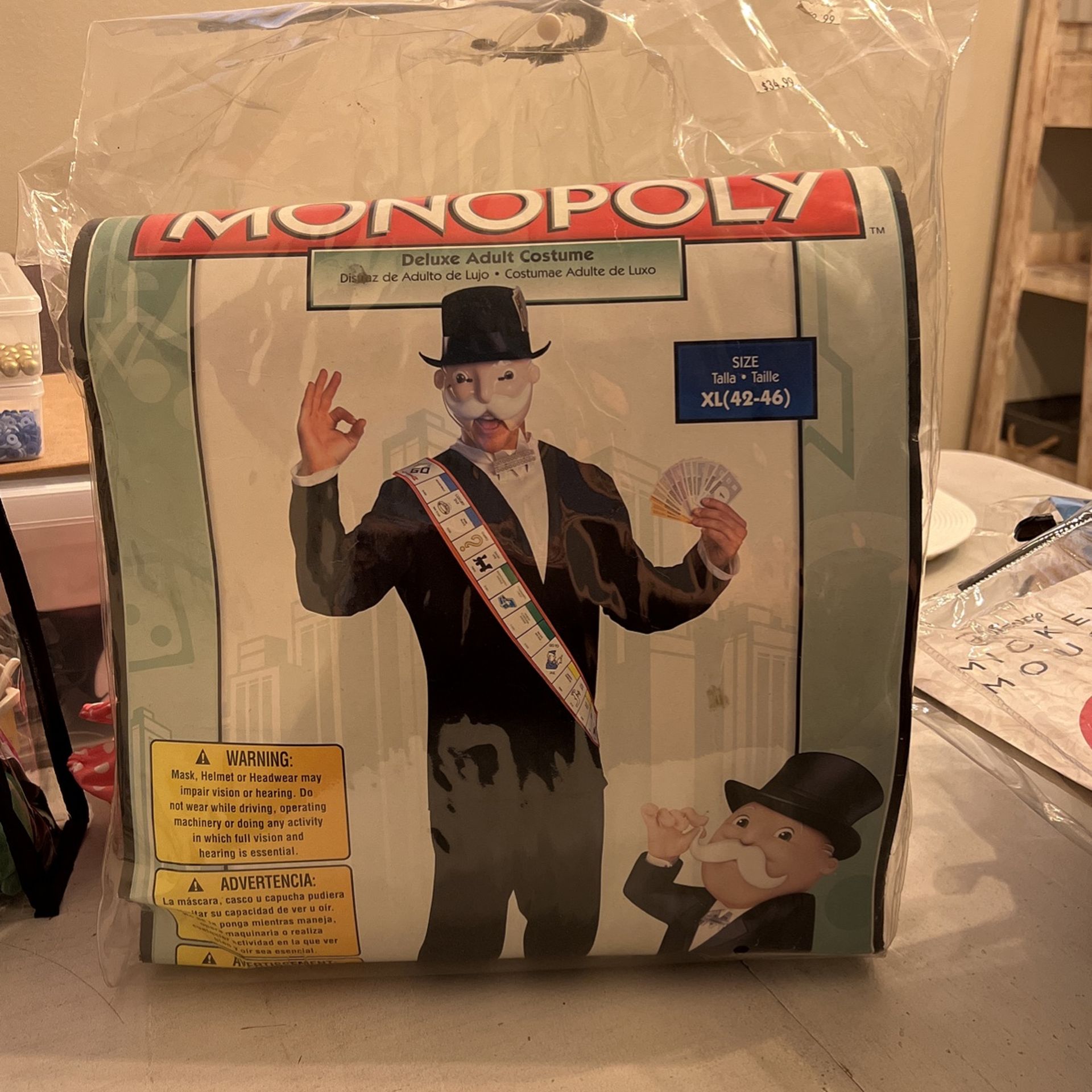 Men’s Monopoly Man Halloween Costume