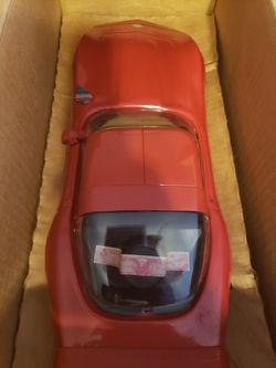 1978 Corvette with Jim beam liquor inside