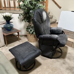 FREE CHAIR & OTTOMAN