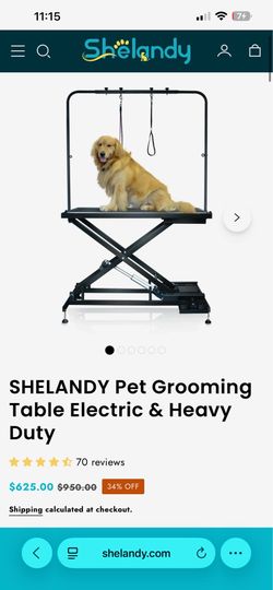 Grooming table