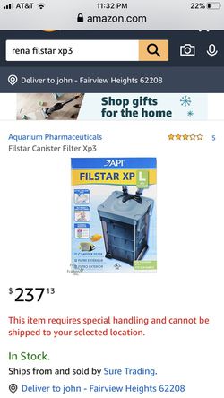 Rena Filstar XP3 canister filter New in box