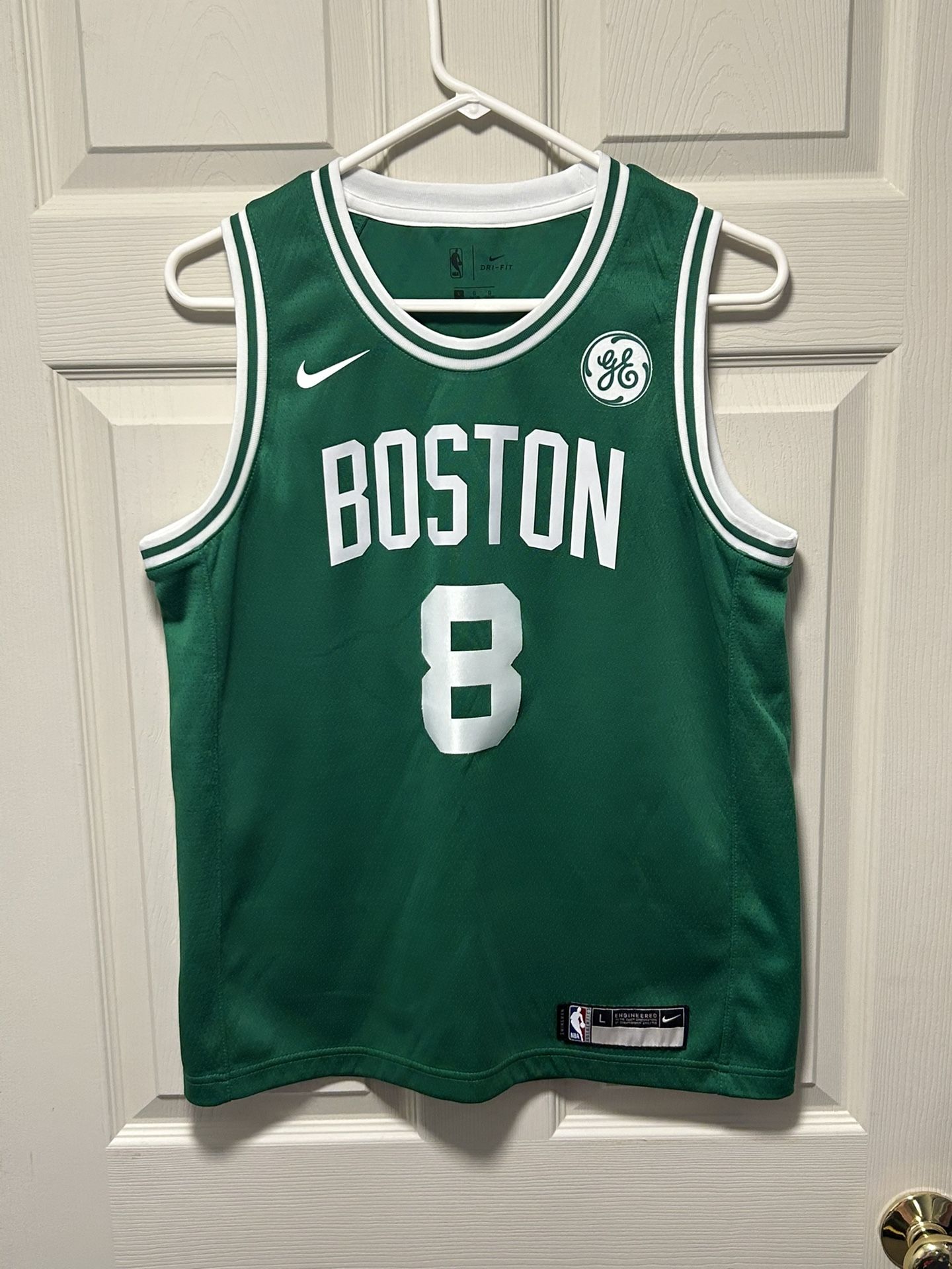 Nike Dri-Fit Kemba Walker Green BOSTON CELTICS Youth NBA Team JERSEY Large