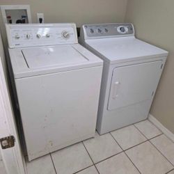 washer and dryer