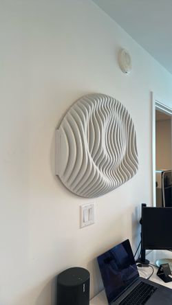 PVC wall art sculpture
