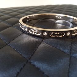 Coach Gold Signature Link Bangle Bracelet Jewelry 