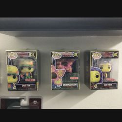 Stranger Things Blacklight Pops