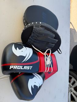 UFC punching mitts and boxing glove