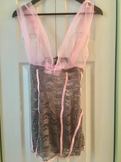 Light pink and gray nighty size XL brand new