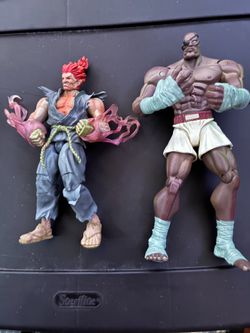 Shin Akuma & sagat 1/12 figures