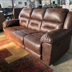 😍 New Reclining Sofa! 🛋
