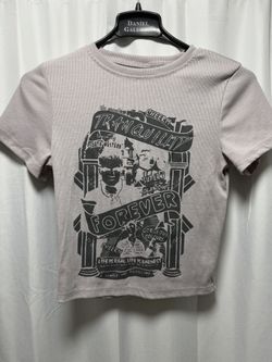 Y2K Style "Tranquility Forever" Graphic Baby Tee