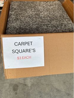 Carpet Squares $3.00 each