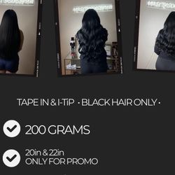 HAIR EXTENSION PROMO 
