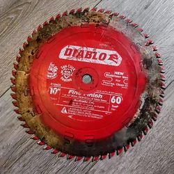 10in. x 60-Tooth Fine Finish Saw Blade for Wood by Diablo