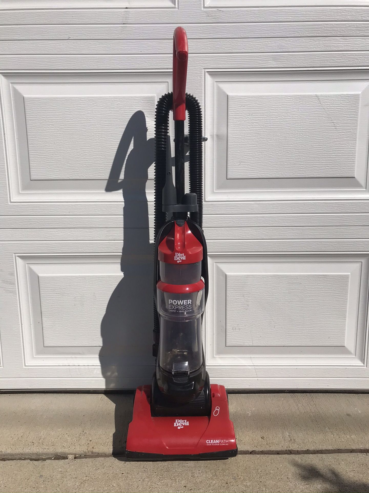 Bagless Dirt Devil Power Express Vacuum Cleaner for carpet and floor, clean and ready to go