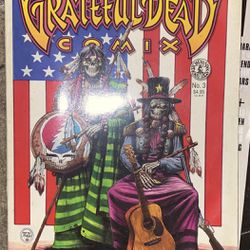 True tale of Grateful Dead show in Red Rocks, Colorado by Terry LaBan of Cud Comics adaptations of Grateful Dead Songs: Tennessee Jed by Wayno, Mexica