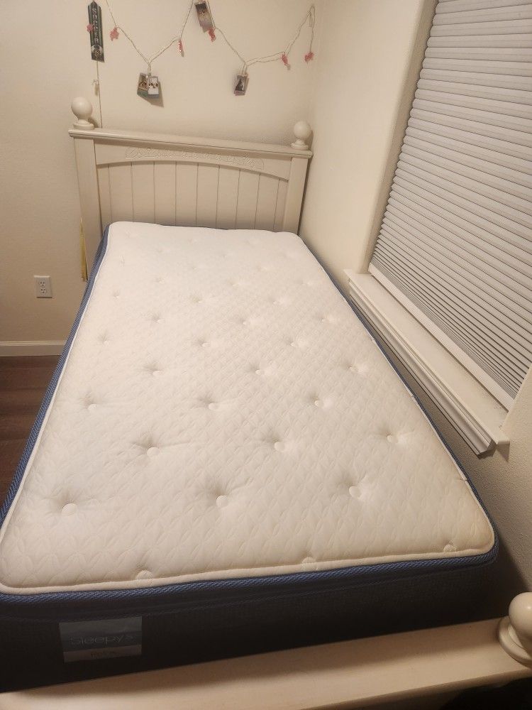 Twin Bed Set W/mattress & Box Spring