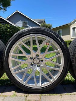 5 lug nut rims & TIRES/ rines & LLANTAS de 5 birlos (5x120) size: 20”