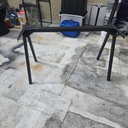 Brand New Metal Table Base. 45" Long, 28" High, 22" Wide.
