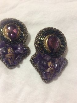 Clip on earrings