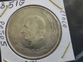 1951 Cinco pesos hidalgo