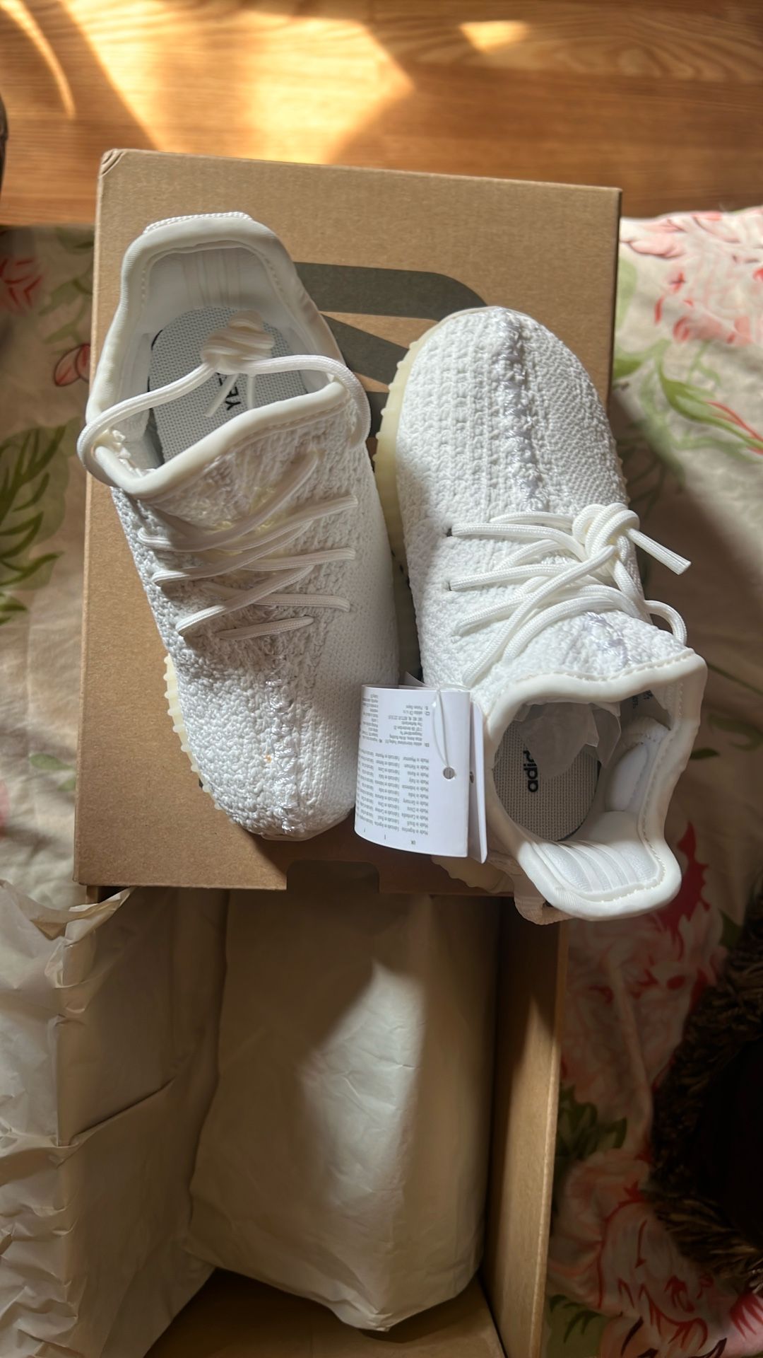 adidas Yeezy Boost 350 V2 Cream White (Infants) - coffeafoods.com