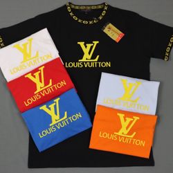 Louis Vuitton Multiple Colors Short Sleeve T-Shirt -S, M, L, XL, XXL