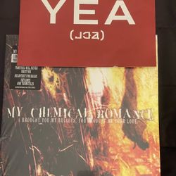 MCR I Brought you my Bullets, You Brought Me Your Love Vinyl/ YEA/NAY SIGN
