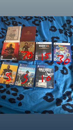 Ps5 games and ps4 games