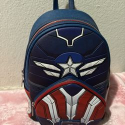 Captain America Loungefly Backpack