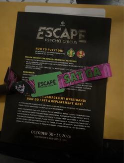 Escape Rave Ticket