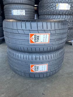 (2) 255/40/19 Continental