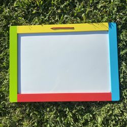 Two Sided Dry Erase/ Chalk Board 