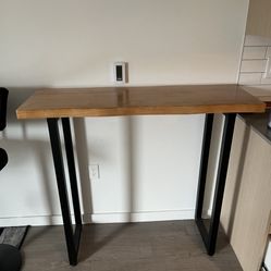 Wood Entry Table