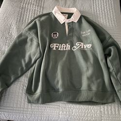 D & F Ricky Singh Men’s Long Sleeve Boxy Fit Polo Shirt 