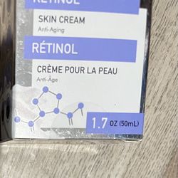 Retinol Face Cream Or Body Lotion For Younger Looking Skin 