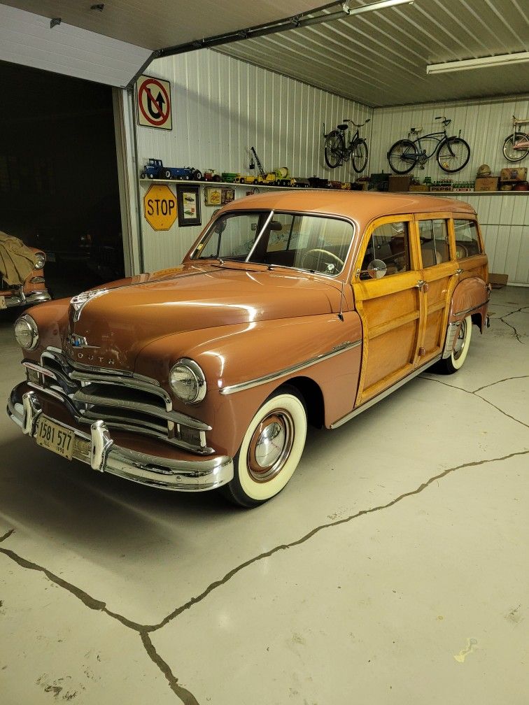 1950 Plymouth Special Deluxe Woody Station Wagon