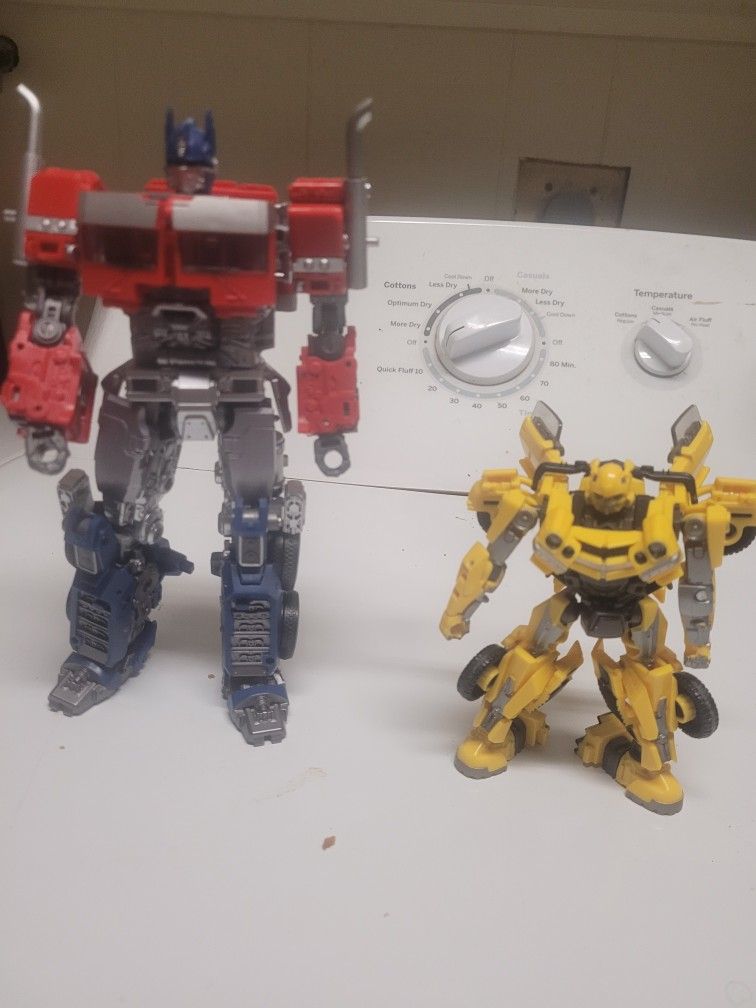 Optimus Prime and Bumblebee