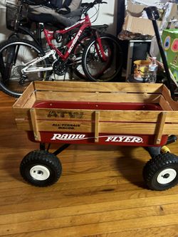 Radid Flyer Wooden Cart